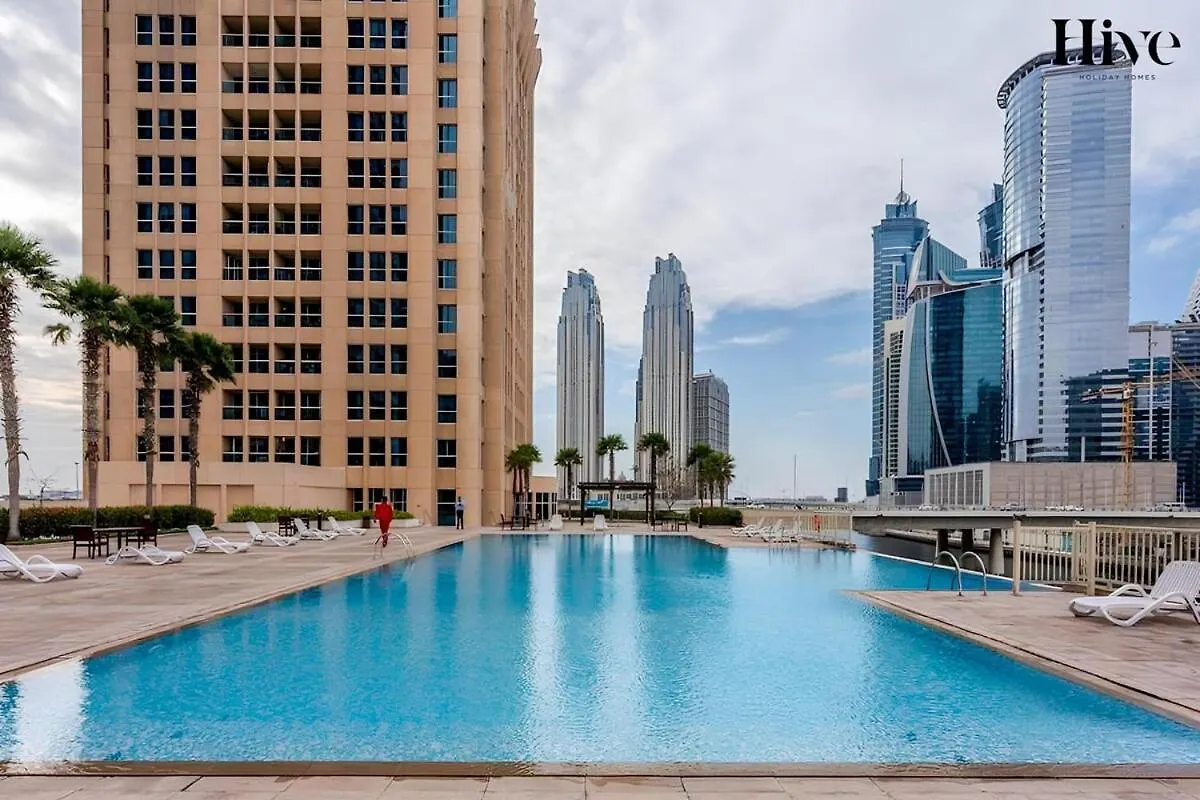 Gorgeous 1 Bed In Churchill Tower, Business Bay Dubai 0*,