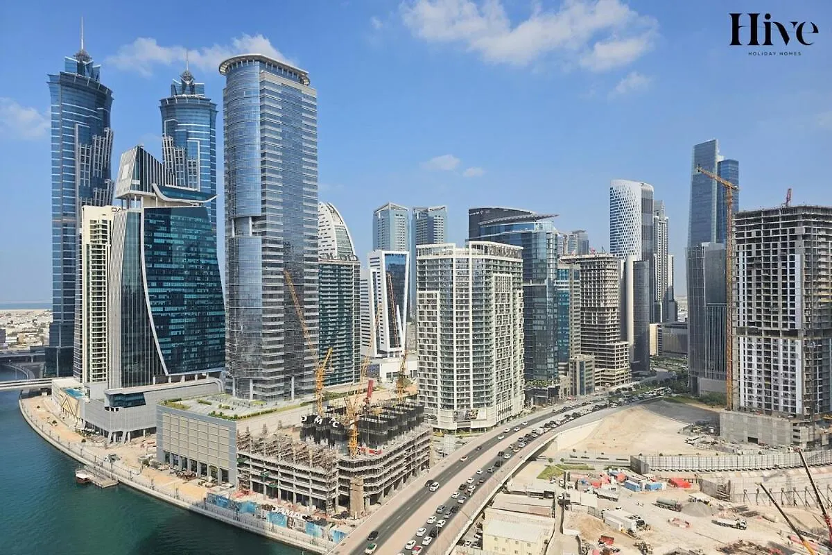 Daire Gorgeous 1 Bed In Churchill Tower, Business Bay Dubai